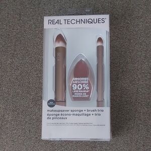 Real Techniques Bronze Brush and Sponge Set